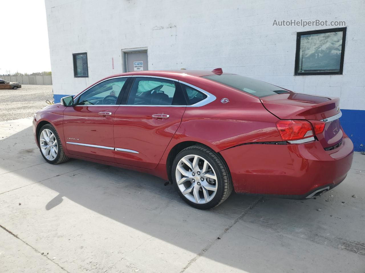 2014 Chevrolet Impala Ltz Red vin: 2G1155S34E9144182