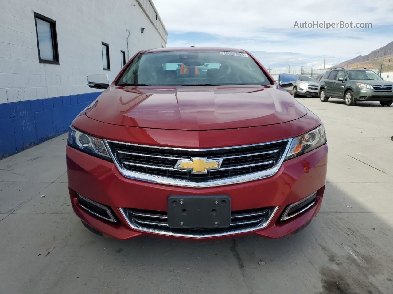 2014 Chevrolet Impala Ltz Red vin: 2G1155S34E9144182