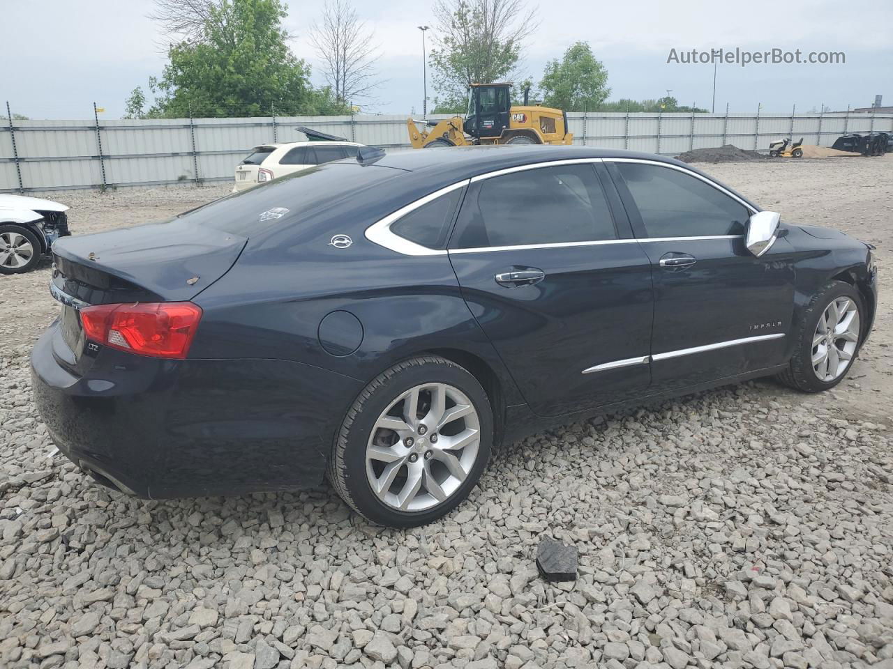 2014 Chevrolet Impala Ltz Синий vin: 2G1155S35E9183881