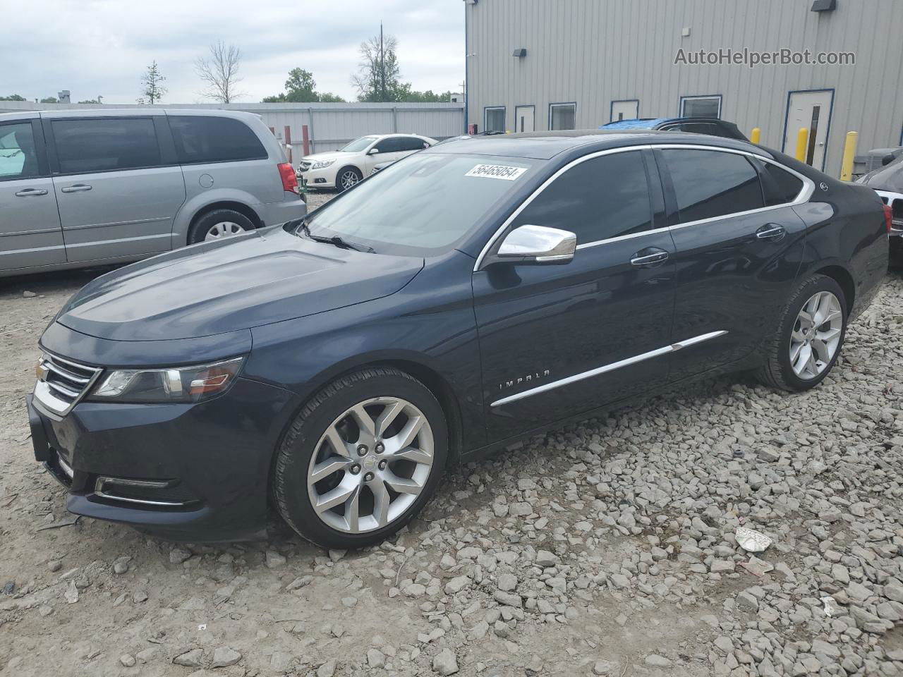 2014 Chevrolet Impala Ltz Синий vin: 2G1155S35E9183881