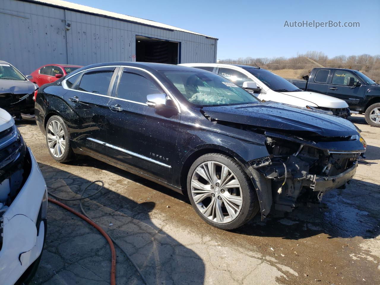 2014 Chevrolet Impala Ltz Black vin: 2G1155S36E9102953