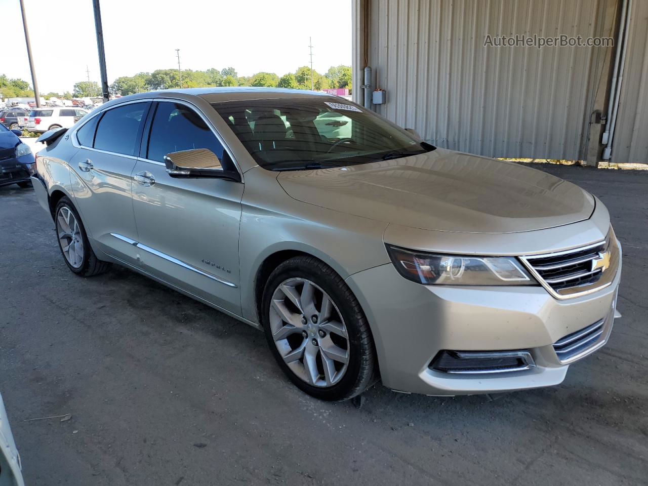 2014 Chevrolet Impala Ltz Beige vin: 2G1155S36E9155457