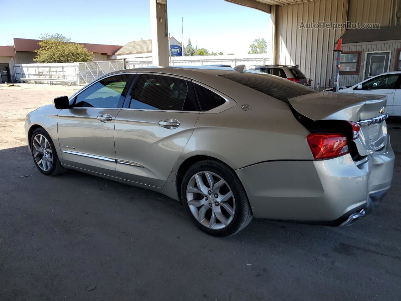 2014 Chevrolet Impala Ltz Beige vin: 2G1155S36E9155457