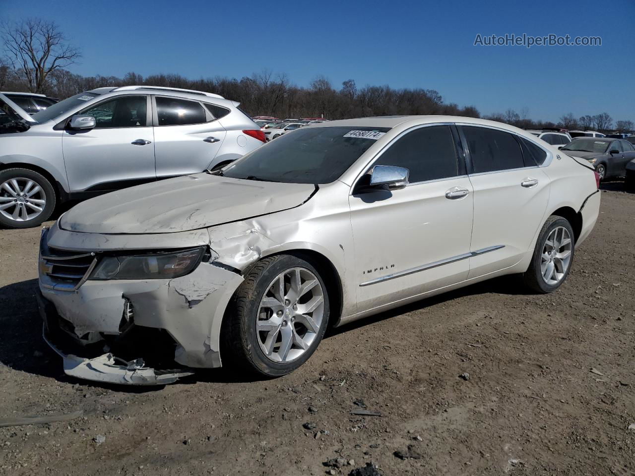 2014 Chevrolet Impala Ltz Белый vin: 2G1155S39E9315136