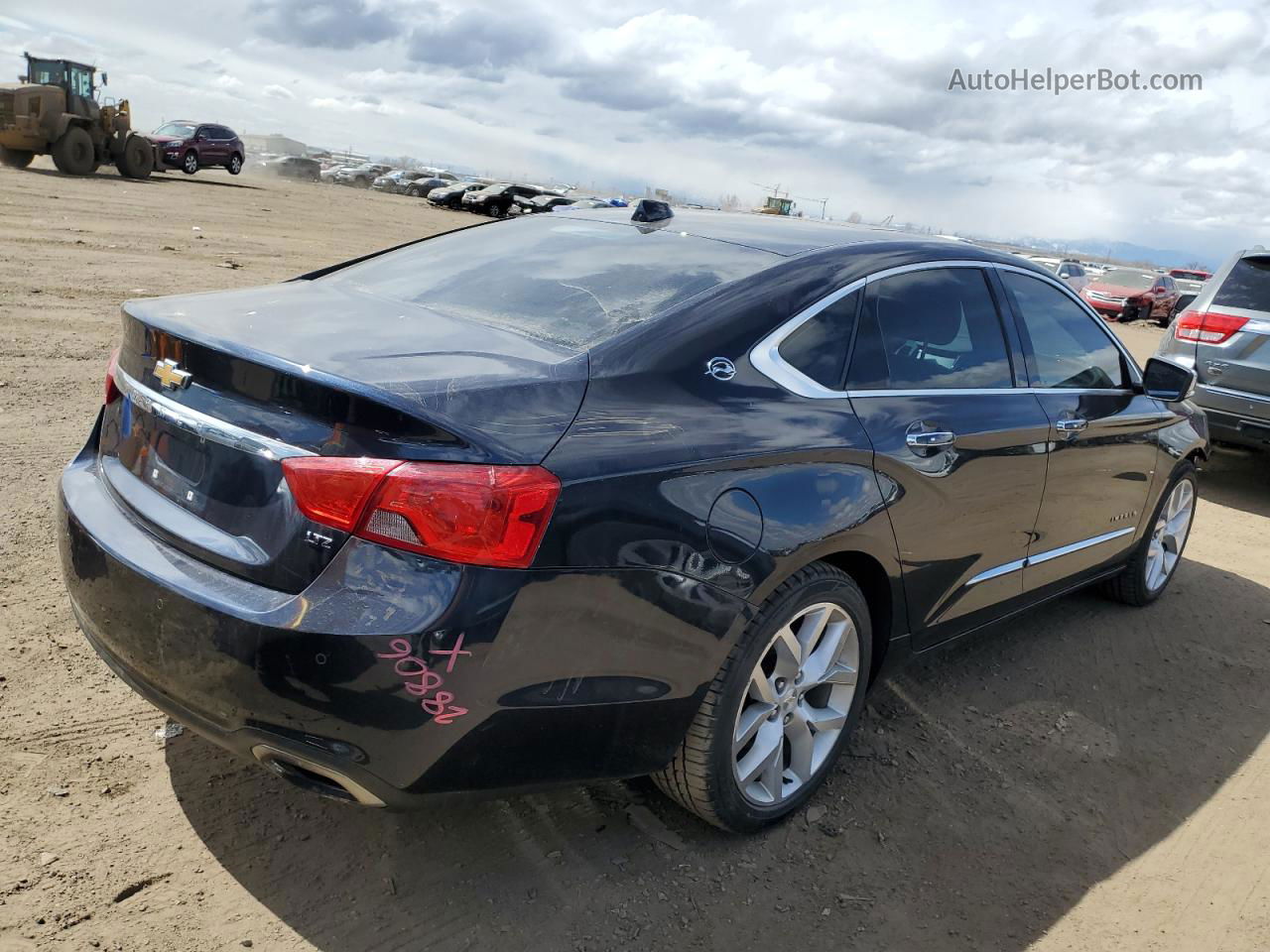 2014 Chevrolet Impala Ltz Black vin: 2G1155S3XE9110070