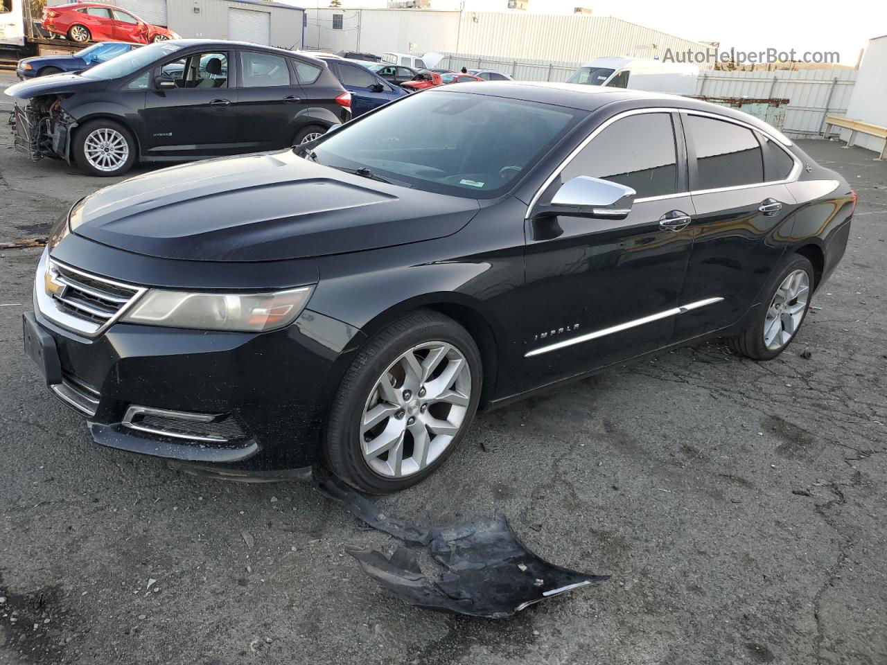 2014 Chevrolet Impala Ltz Черный vin: 2G1155S3XE9110862