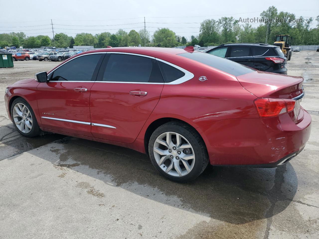 2014 Chevrolet Impala Ltz Red vin: 2G1155S3XE9141030