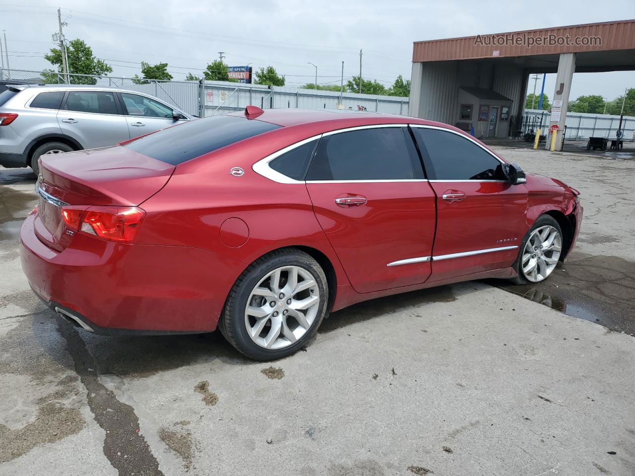 2014 Chevrolet Impala Ltz Red vin: 2G1155S3XE9141030