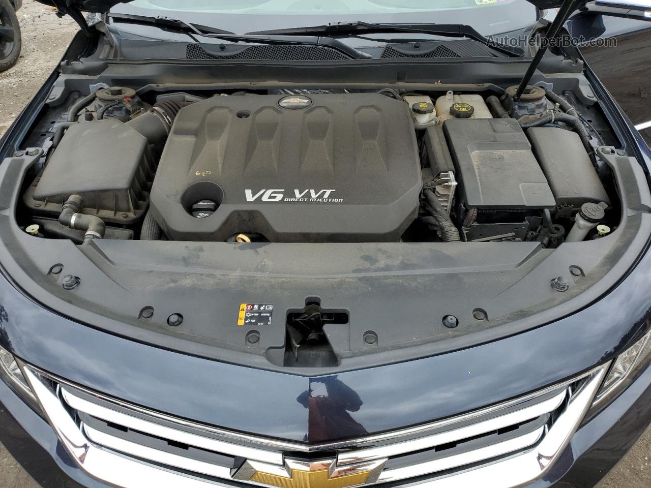 2014 Chevrolet Impala Ltz Синий vin: 2G1155S3XE9144266