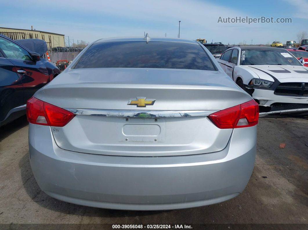 2017 Chevrolet Impala 1fl Silver vin: 2G11X5S36H9149060