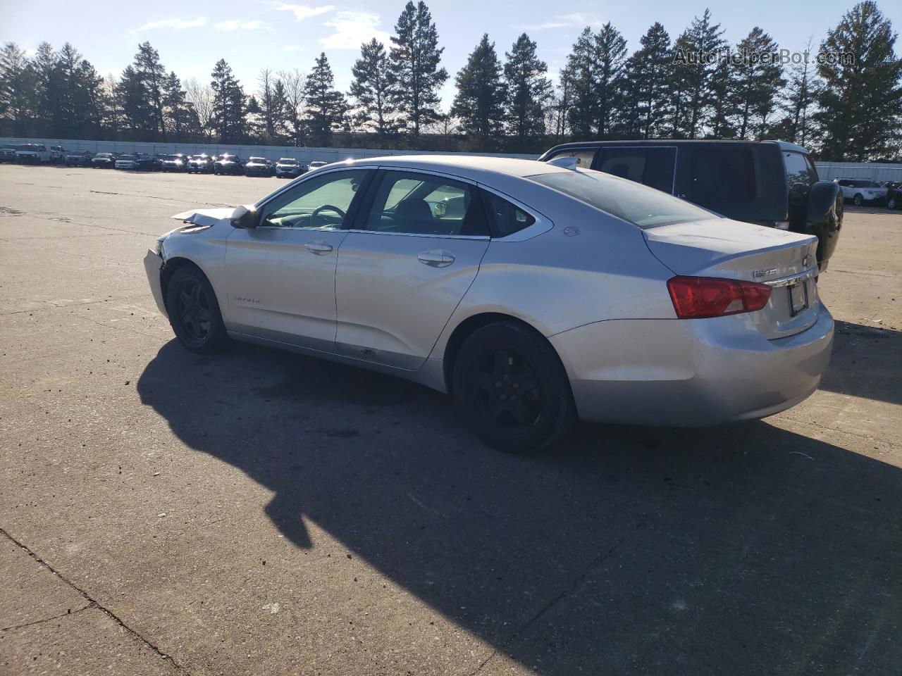 2016 Chevrolet Impala Ls Silver vin: 2G11X5SA0G9137225