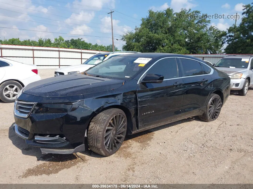 2017 Chevrolet Impala 1fl Черный vin: 2G11X5SA1H9159199