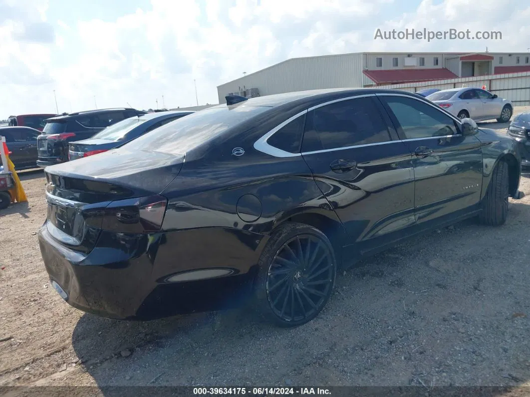 2017 Chevrolet Impala 1fl Черный vin: 2G11X5SA1H9159199