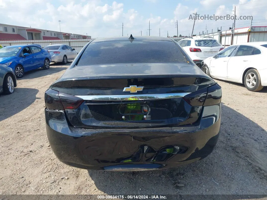 2017 Chevrolet Impala 1fl Черный vin: 2G11X5SA1H9159199