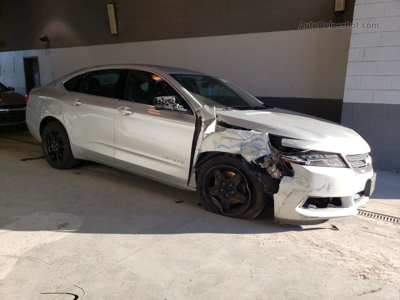 2016 Chevrolet Impala Ls Silver vin: 2G11X5SA2G9160781