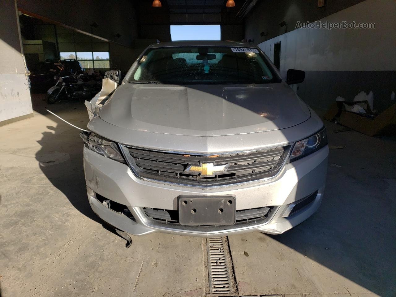 2016 Chevrolet Impala Ls Silver vin: 2G11X5SA2G9160781
