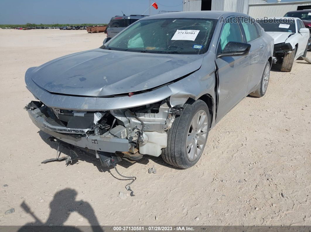 2016 Chevrolet Impala Ls Silver vin: 2G11X5SA2G9173207