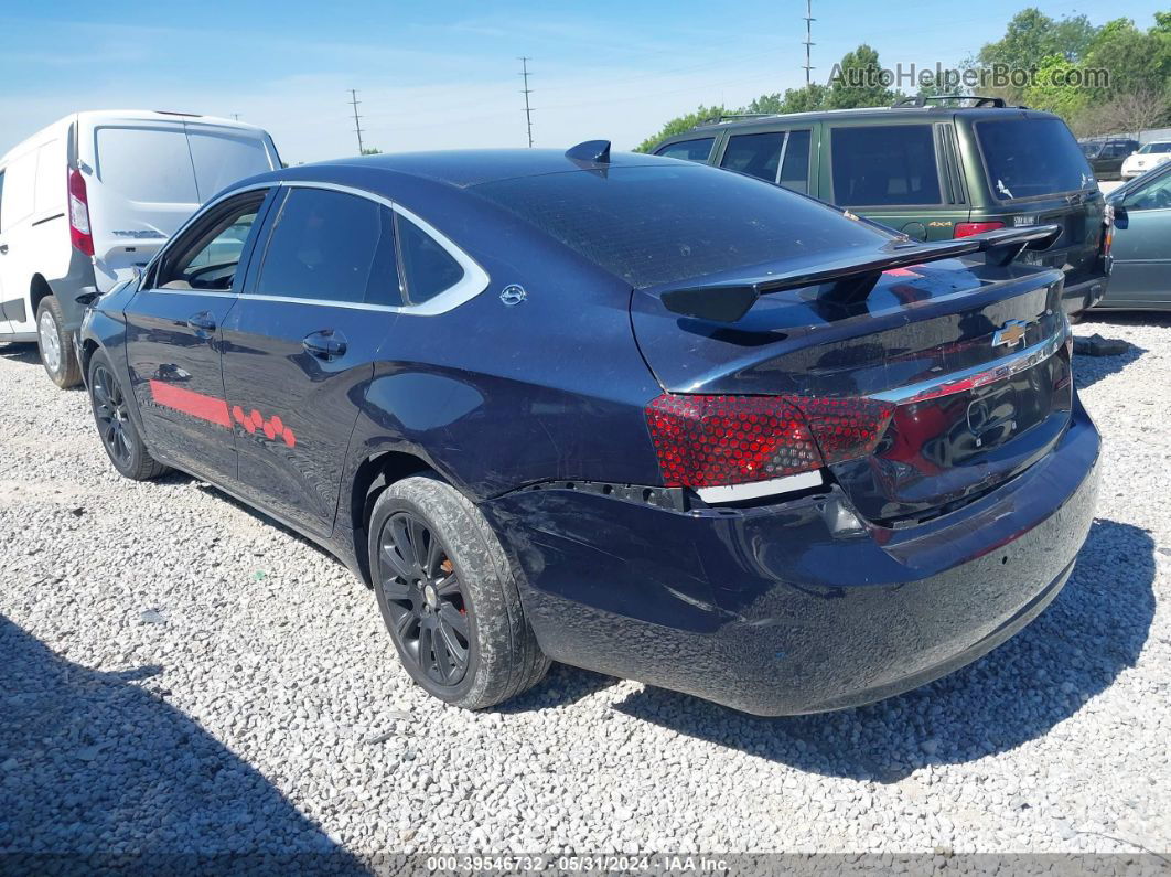 2017 Chevrolet Impala 1fl Blue vin: 2G11X5SA2H9150043