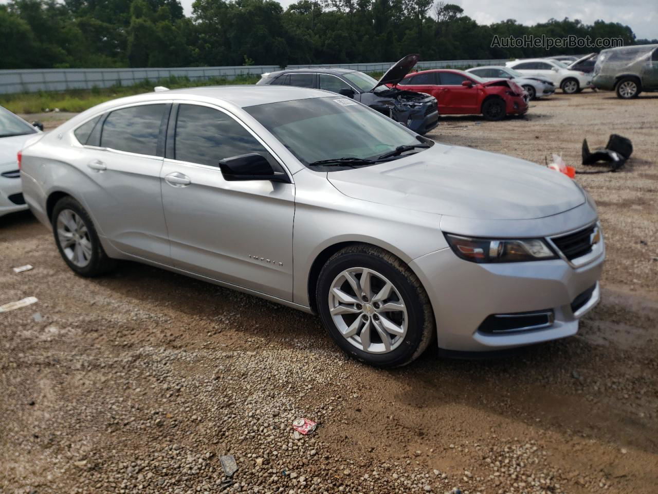 2016 Chevrolet Impala Ls Silver vin: 2G11X5SA3G9158795