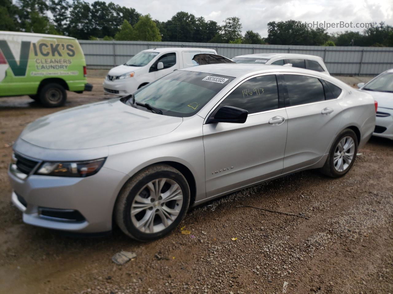 2016 Chevrolet Impala Ls Silver vin: 2G11X5SA3G9158795