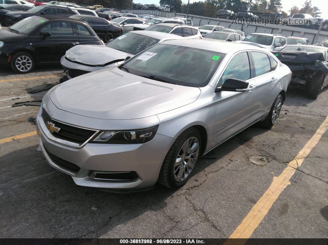 2016 Chevrolet Impala Ls Silver vin: 2G11X5SA5G9159690