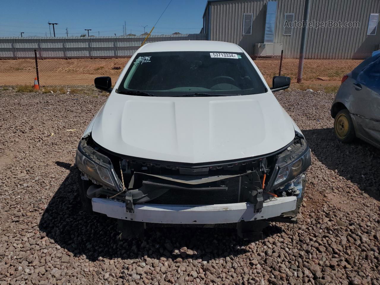 2016 Chevrolet Impala Ls White vin: 2G11X5SA7G9207576