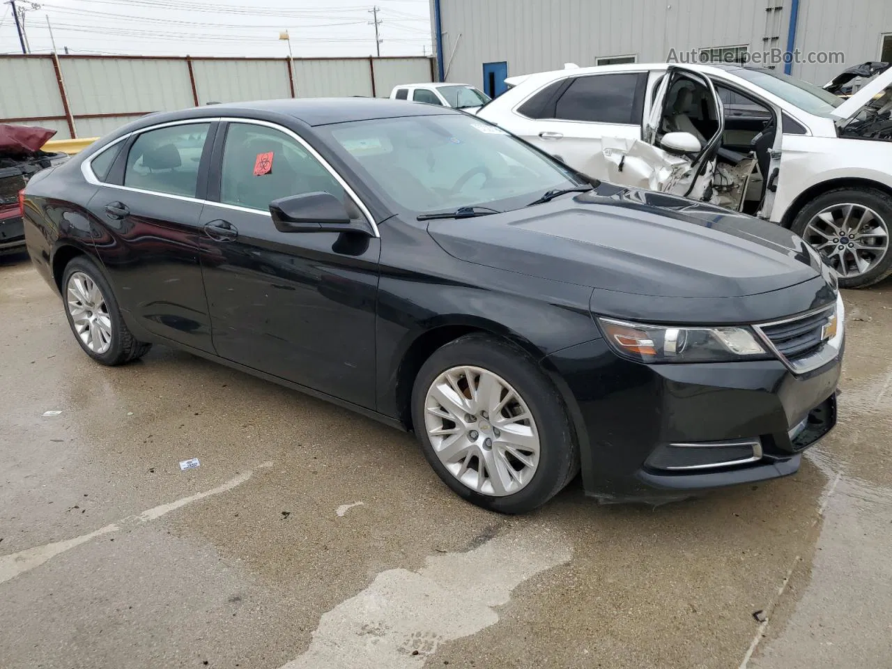 2016 Chevrolet Impala Ls Black vin: 2G11X5SA8G9191520