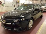 2017 Chevrolet Impala Ls Black vin: 2G11X5SA9H9182262