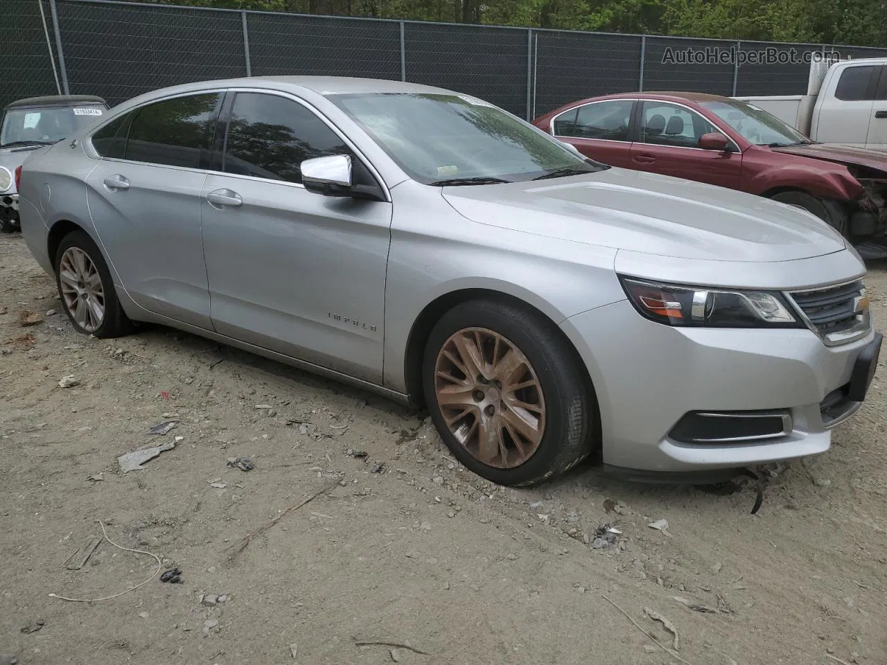 2016 Chevrolet Impala Ls Серебряный vin: 2G11X5SAXG9171740