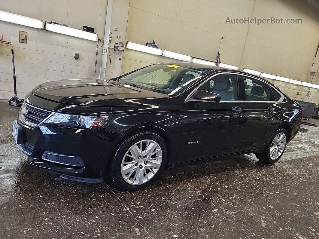 2017 Chevrolet Impala 1fl Black vin: 2G11X5SAXH9138402