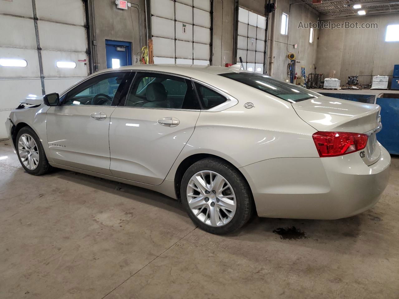 2014 Chevrolet Impala Ls Beige vin: 2G11X5SL2E9238247