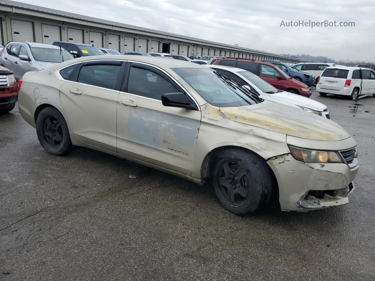 2014 Chevrolet Impala Ls Золотой vin: 2G11X5SL3E9173084