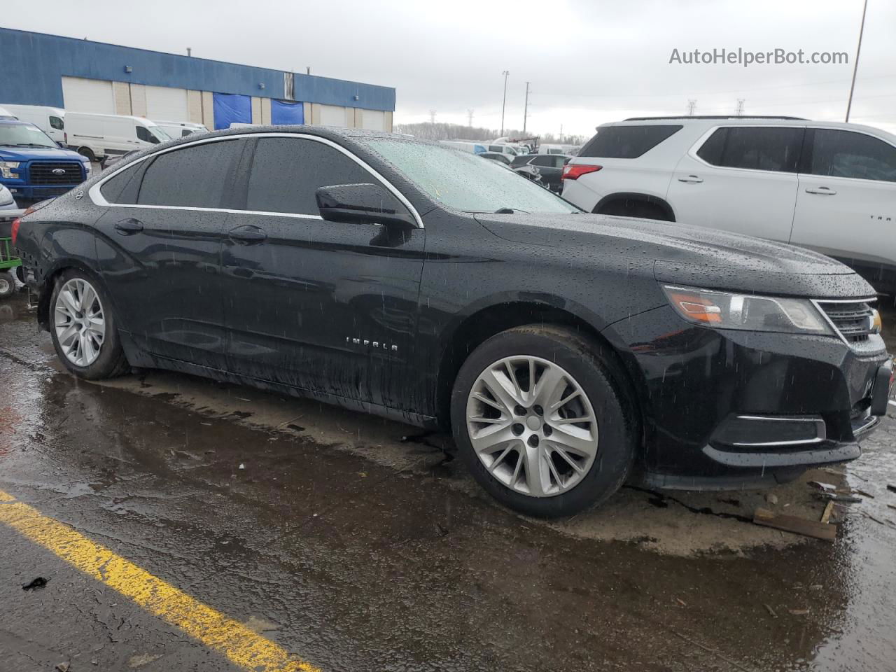 2014 Chevrolet Impala Ls Black vin: 2G11X5SL7E9286309