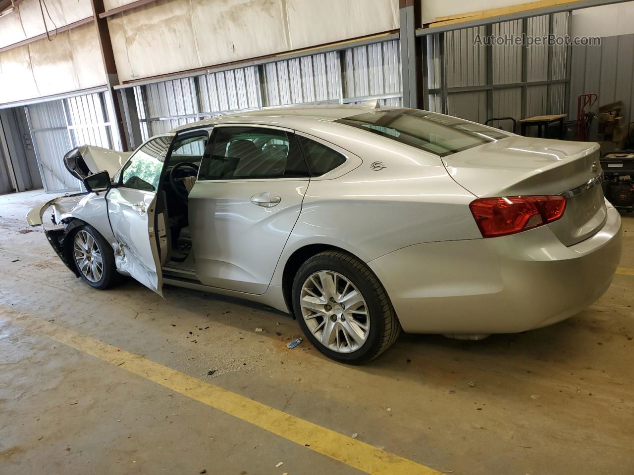 2014 Chevrolet Impala Ls Silver vin: 2G11Y5SL0E9111722