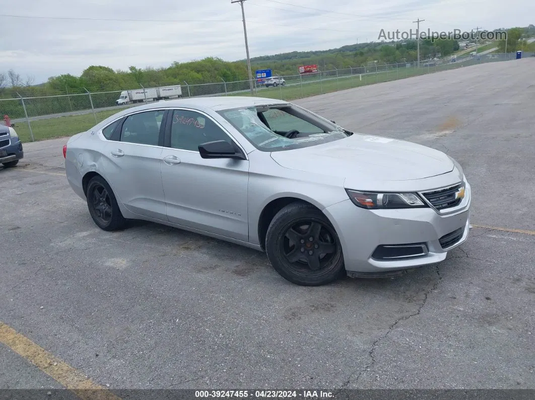 2014 Chevrolet Impala 1ls Silver vin: 2G11Y5SL0E9174271