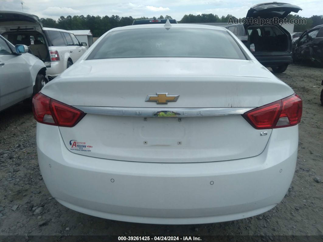 2014 Chevrolet Impala 1ls White vin: 2G11Y5SL0E9186677