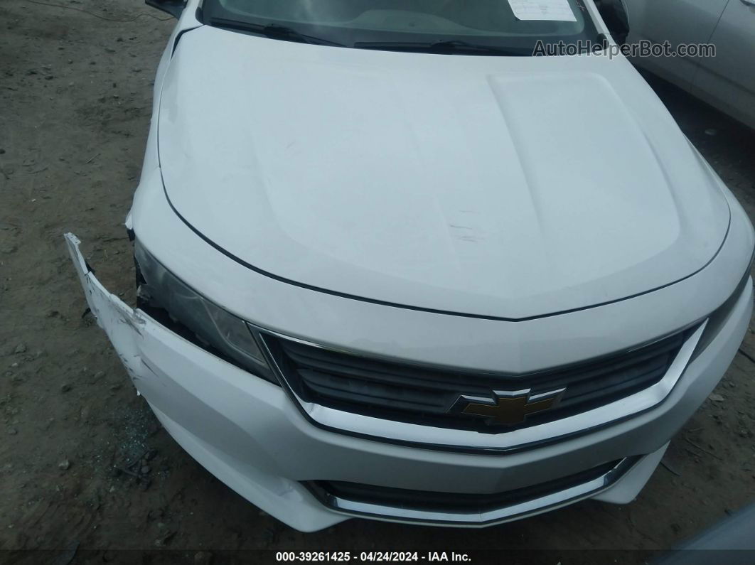 2014 Chevrolet Impala 1ls White vin: 2G11Y5SL0E9186677