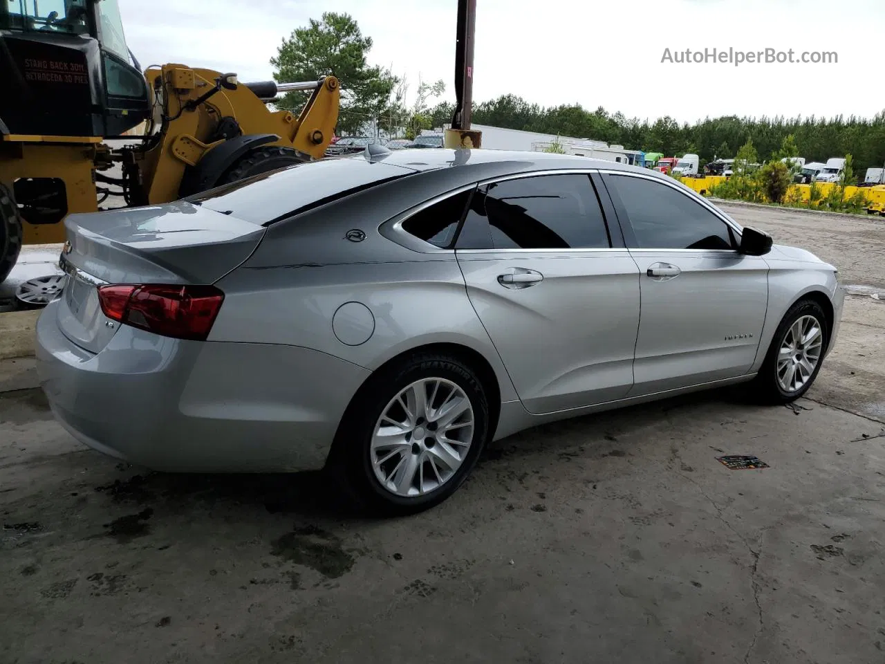 2014 Chevrolet Impala Ls Silver vin: 2G11Y5SL1E9225566