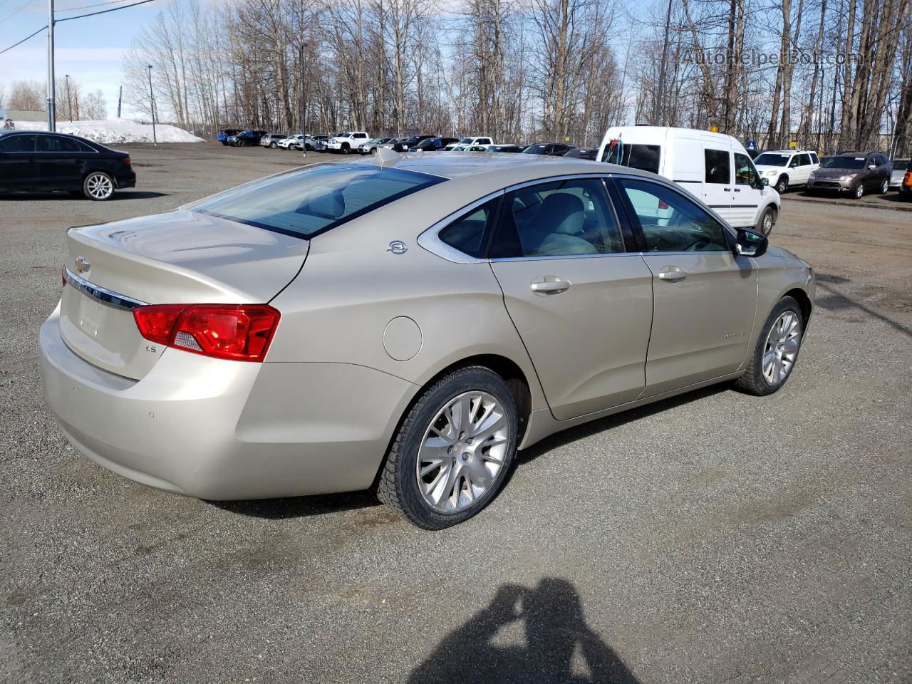 2014 Chevrolet Impala Ls Tan vin: 2G11Y5SL2E9160839