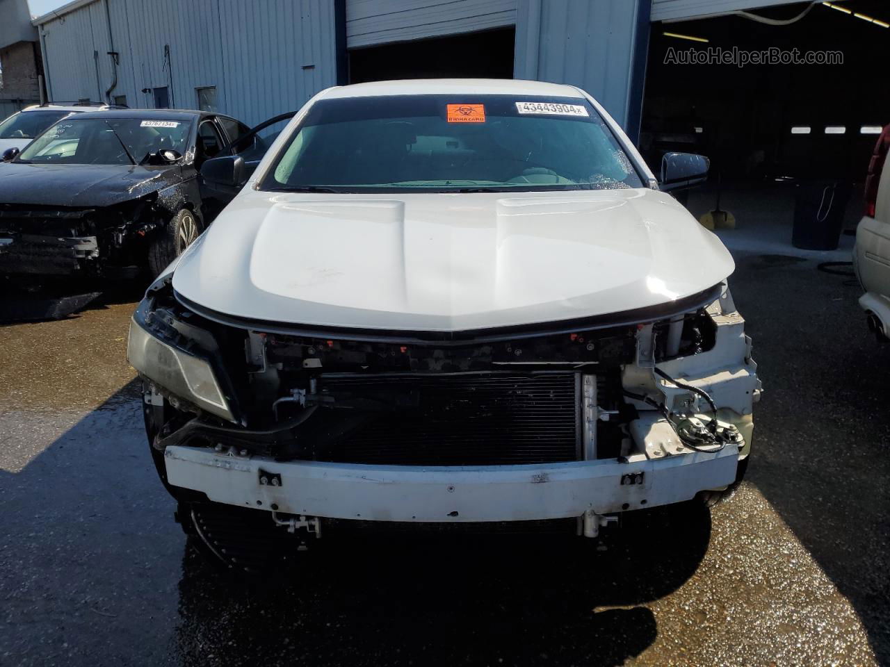 2014 Chevrolet Impala Ls White vin: 2G11Y5SL4E9276706