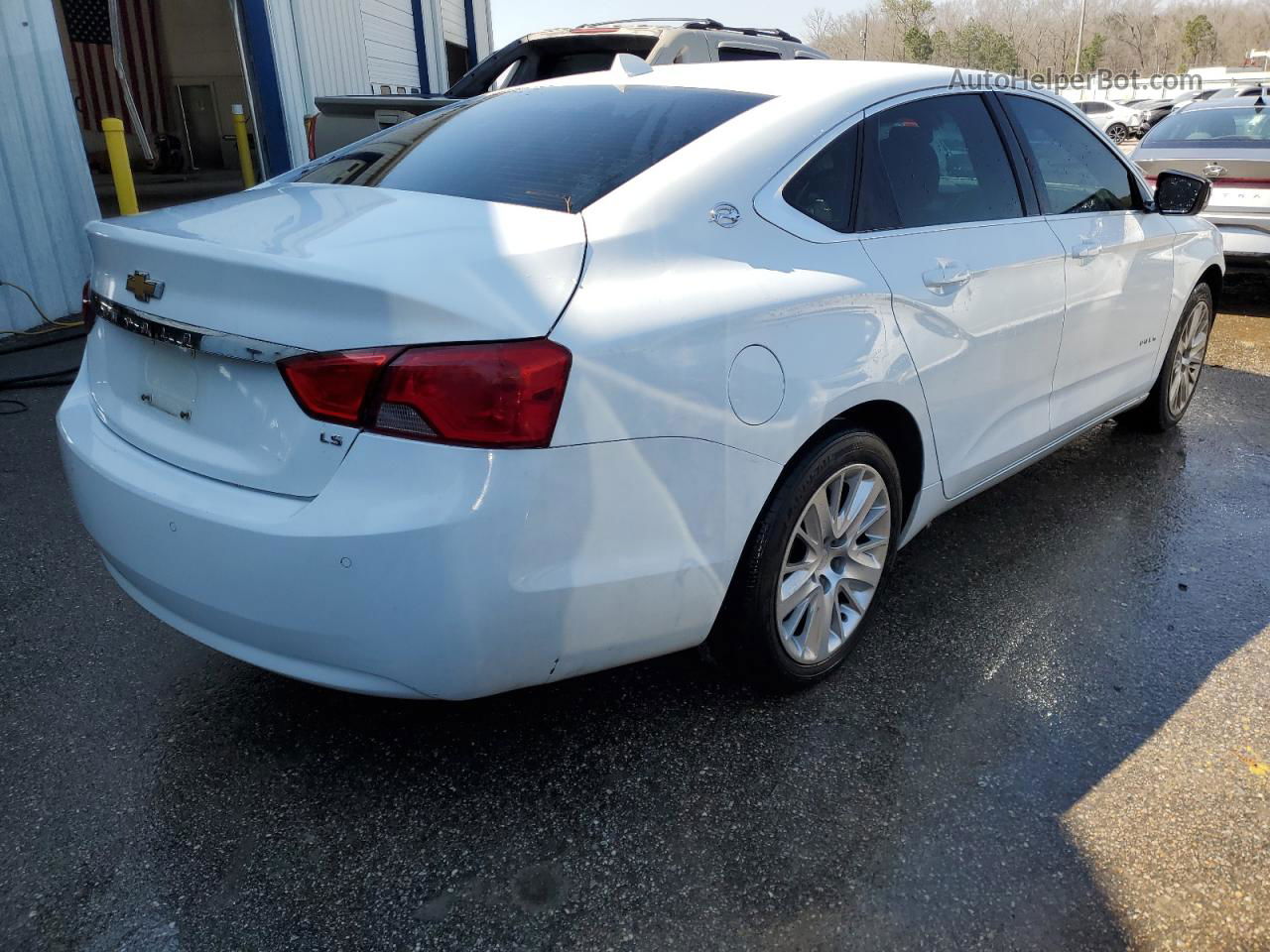 2014 Chevrolet Impala Ls White vin: 2G11Y5SL4E9276706