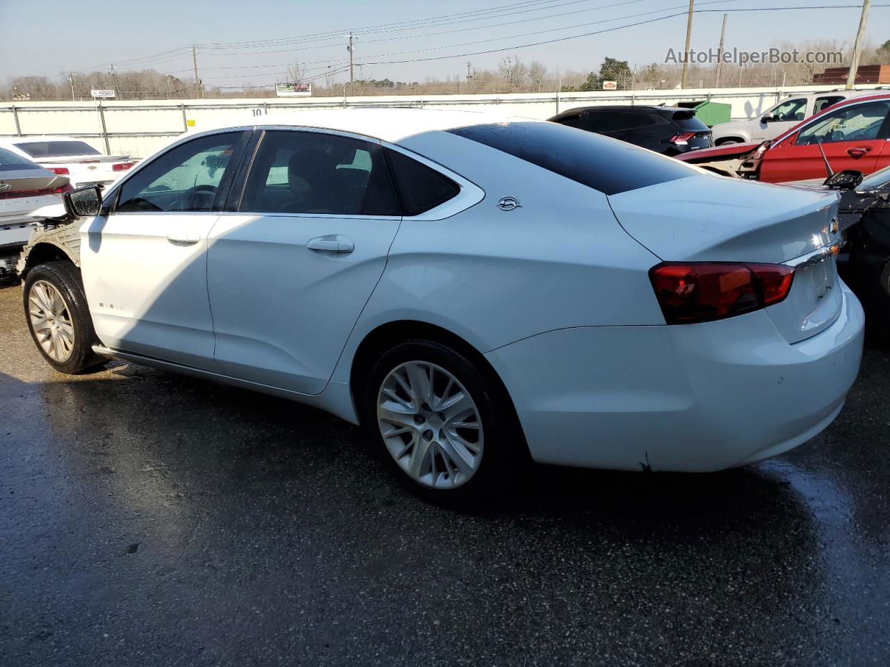 2014 Chevrolet Impala Ls White vin: 2G11Y5SL4E9276706