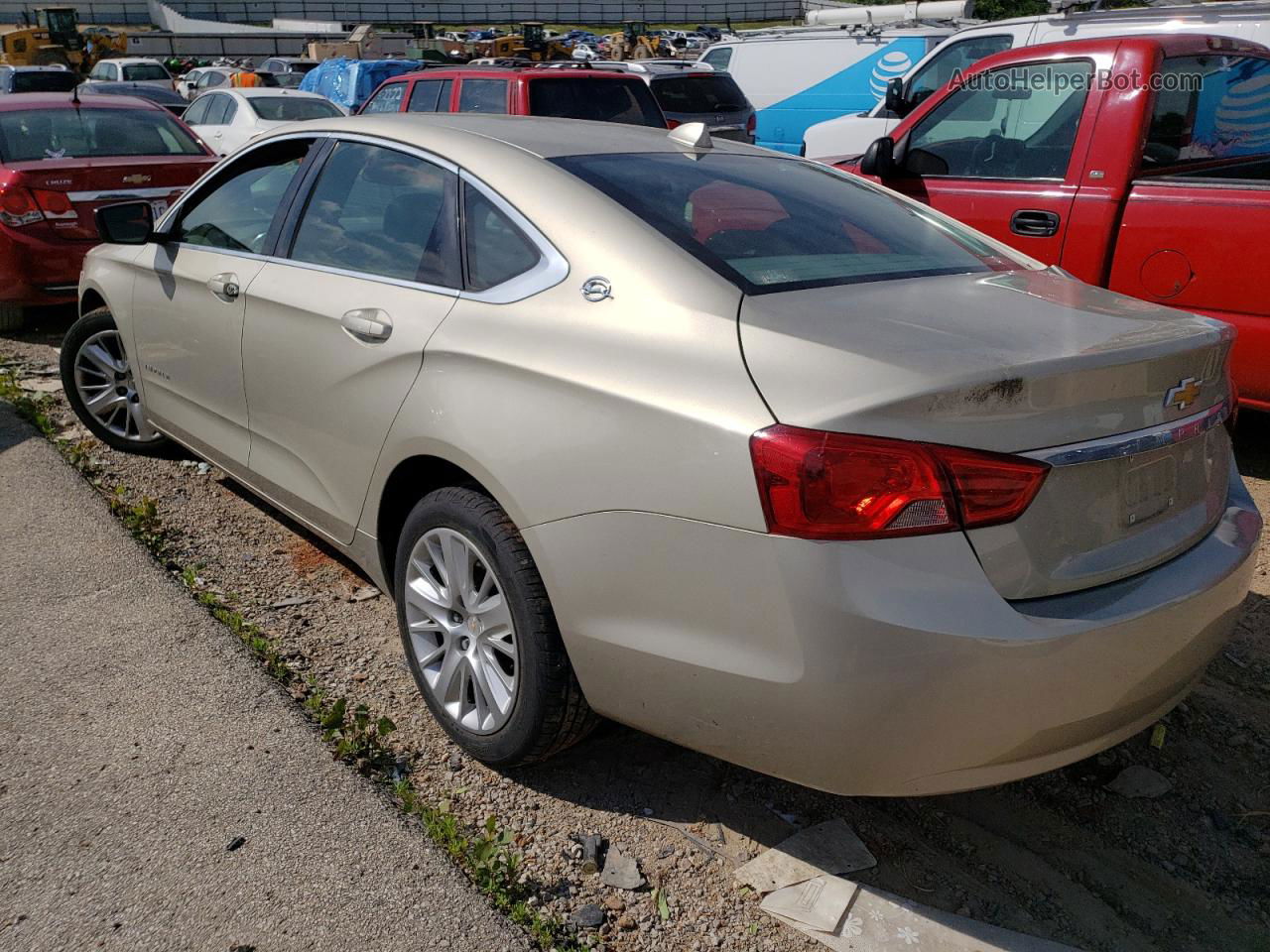 2014 Chevrolet Impala Ls Gold vin: 2G11Y5SL5E9151603