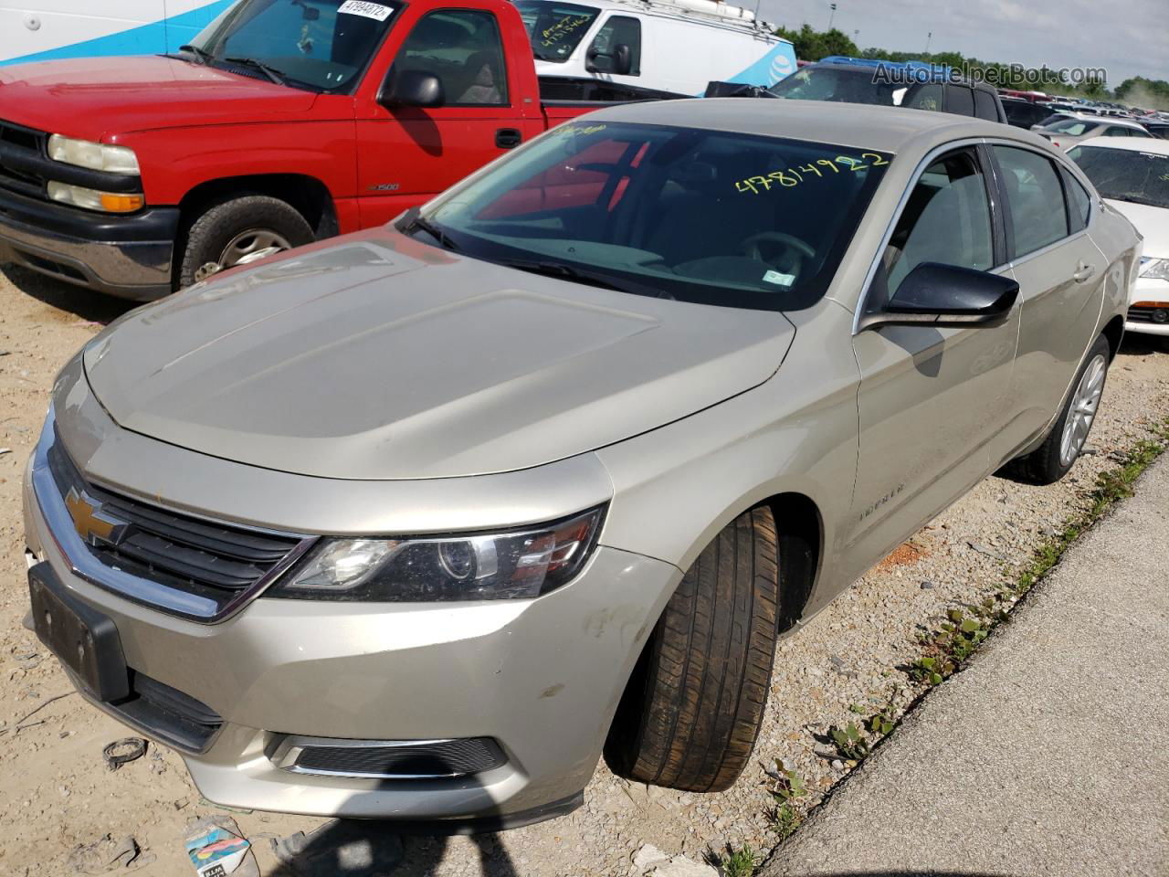 2014 Chevrolet Impala Ls Gold vin: 2G11Y5SL5E9151603