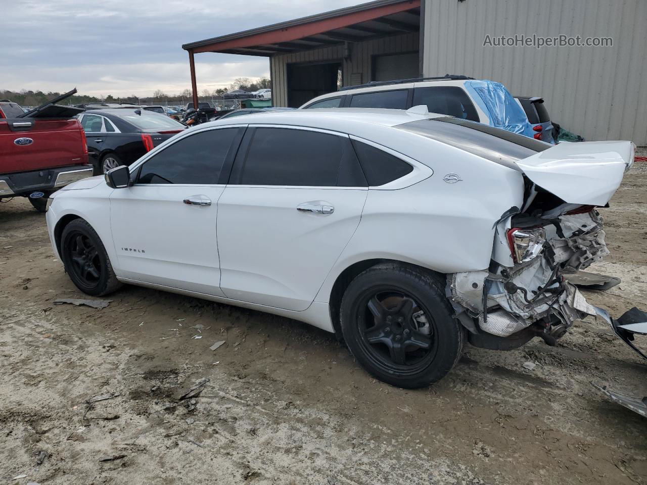 2014 Chevrolet Impala Ls White vin: 2G11Y5SL7E9198678