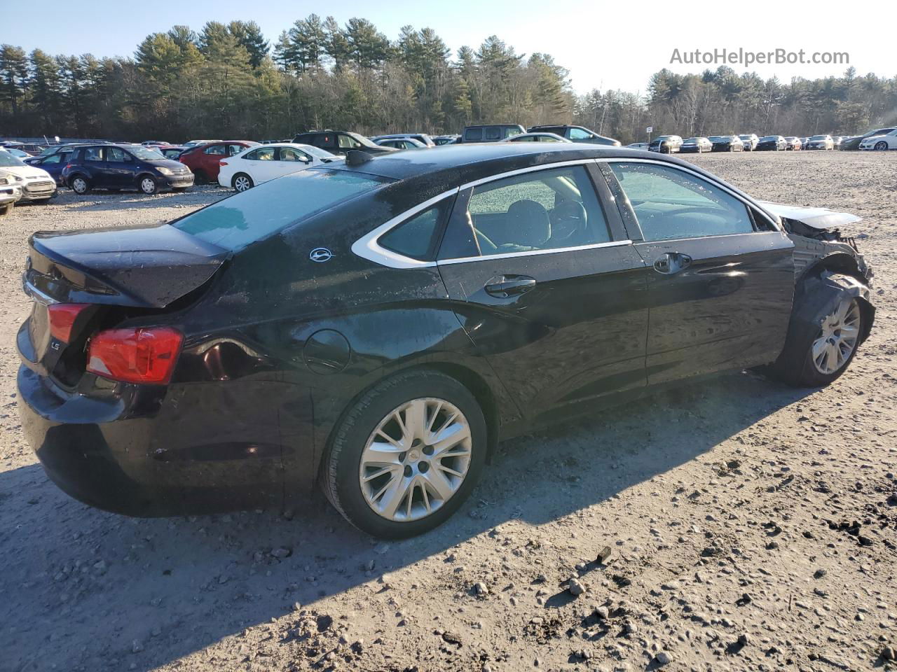 2014 Chevrolet Impala Ls Black vin: 2G11Y5SL8E9187978