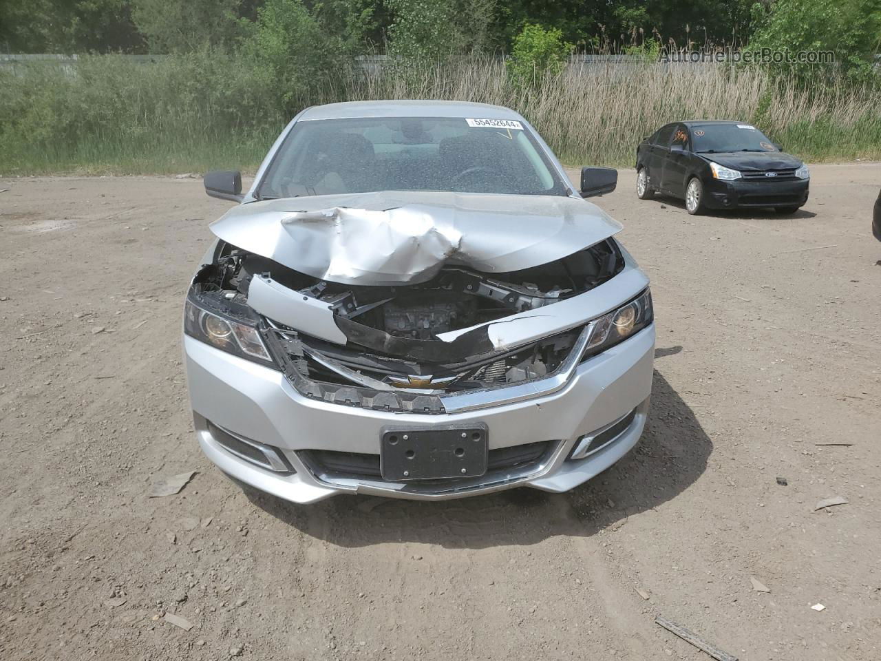 2017 Chevrolet Impala Ls Silver vin: 2G11Z5S30H9145158