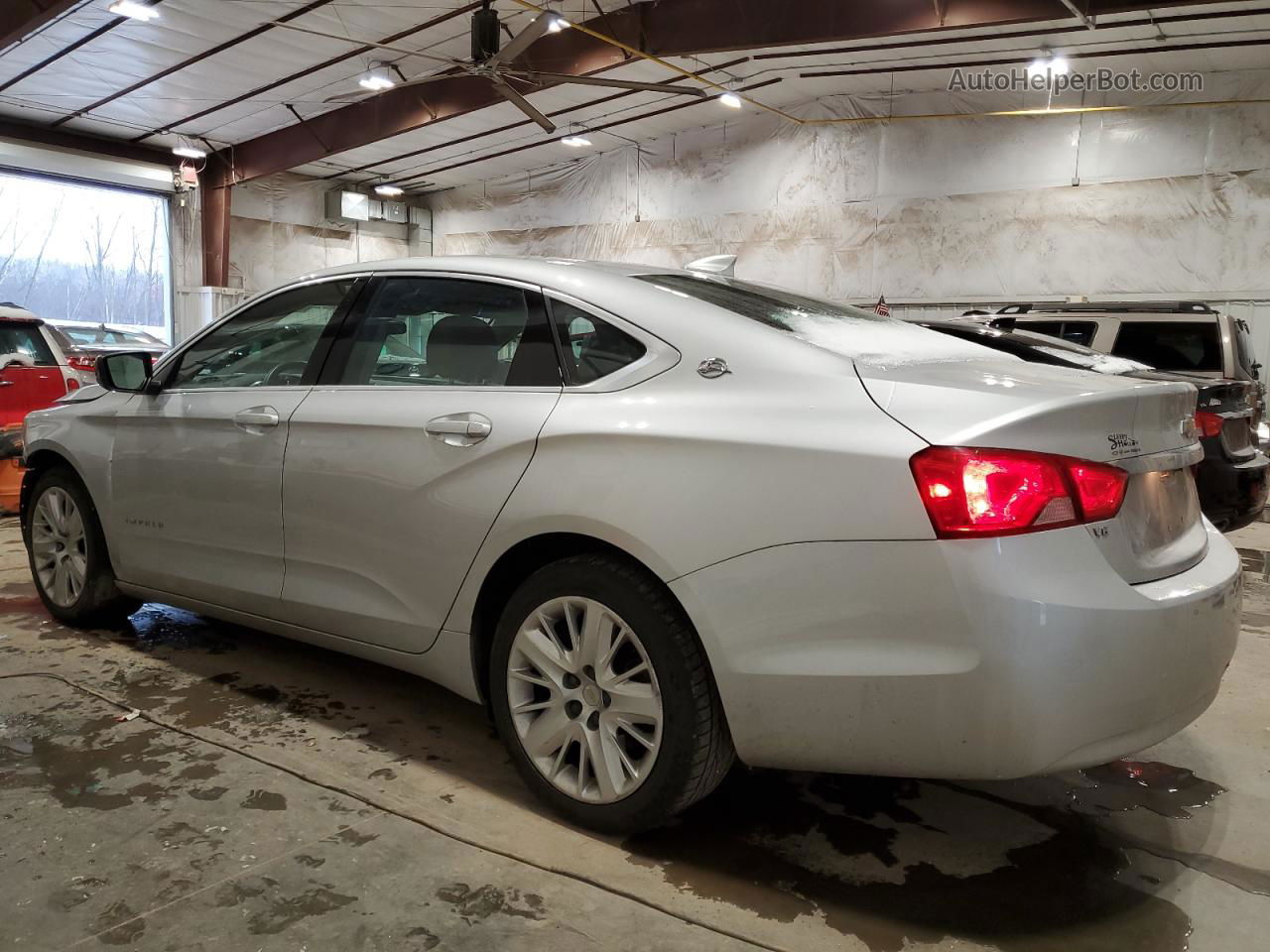 2017 Chevrolet Impala Ls Silver vin: 2G11Z5S30H9182386