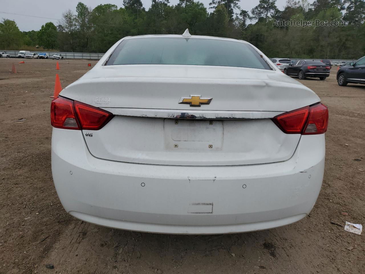 2017 Chevrolet Impala Ls White vin: 2G11Z5S30H9184865