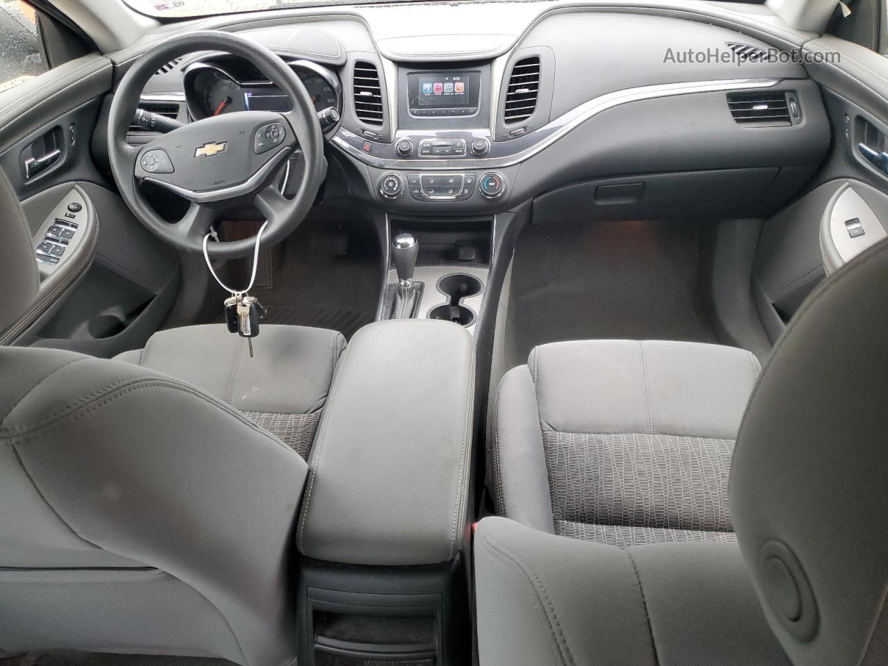 2017 Chevrolet Impala Ls White vin: 2G11Z5S30H9184865